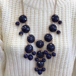 J crew style vintage bubble necklace